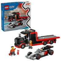 LEGO City - Camion de prezentare F1 cu masina de curse Audi F1 - 60493