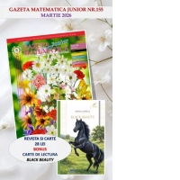 Gazeta Matematica Junior. Nr. 155, martie 2026 (Bonus: Carte de lectura Black Beauty de Anna Sewell)