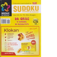Sudoku de buzunar. Nr.195/2026