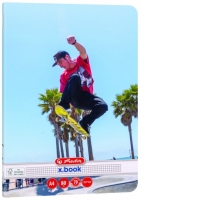 Caiet A4 80 file patratele, motiv Extreme