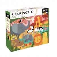 Puzzle de podea, 24 piese - Safari