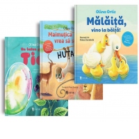 Pachet Olina Ortiz: 1. Malaita, vino la baita; 2. Maimutica Totoluta vrea sa se dea Huta-Huta; 3. Un balon pe nume Tica