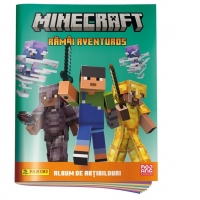 Album de abtibilduri - Minecraft. Ramai aventuros