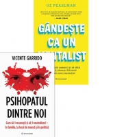 Pachet Scutul Mentalistului: 1. Psihopatul dintre noi; 2. Gandeste ca un mentalist