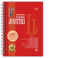 Legile justitiei. Aprilie 2026. Editie spiralata, tiparita pe hartie alba