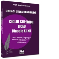 Limba si literatura romana ciclul superior liceu. Clasele XI-XII