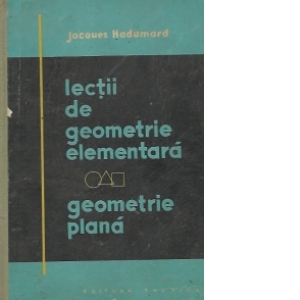 Lectii de geometrie elementara: Geometrie plana