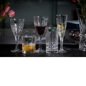 Set 24 Pahare Vin, Whisky, Apa, Aperitiv Cristal Bohemia Dover