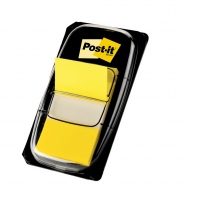 Index Clasic Post-it®, galben, 25,4 mm x 43,2 mm, 50 in dispenser