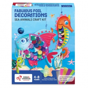 Decoratiuni cu folii de transfer - Animalute marine