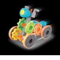 Set de constructie 3 in 1 STEM - Atelierul de vehicule