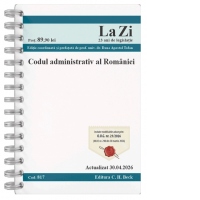 Codul administrativ al Romaniei. Cod 817. Actualizat la 30.04.2026