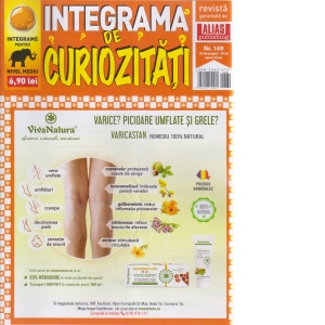 Integrama de curiozitati. Nr. 169/2026