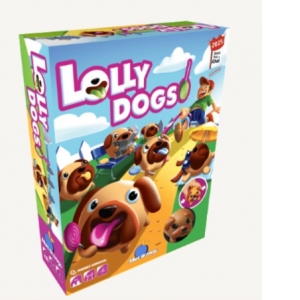Joc de memorie Blue Orange, Lolly Dogs - Scoate limba