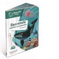 Raspundel istetel: Secretele marilor si oceanelor. Carte interactiva