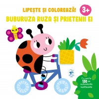 Lipeste si coloreaza! Buburuza Ruza si prietenii sai