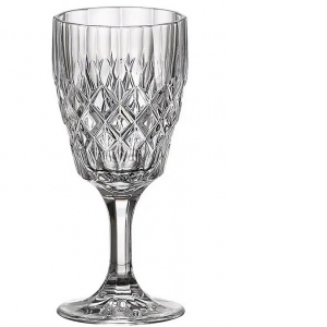 Set 6 Pahare Vin Cristal Bohemia Angela, 130 ml