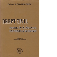 Drept civil pentru invatamantul universitar economic