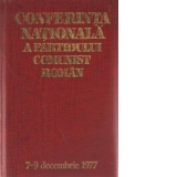 Conferinta nationala a Partidului Comunist Roman 7-9 decembrie 1977