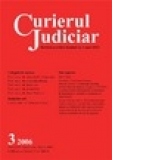 Curierul Judiciar, nr. 3/2006