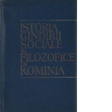 Istoria gindirii sociale si filosofice in Rominia