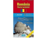 Romania - Harta turistica (Scara 1:850000, dim. 70x100 cm) (HT01)