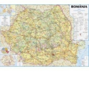 ROMANIA - Harta Economica (HP12H)