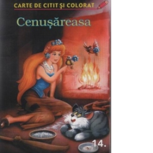 Cenusareasa - Carte de citit si colorat