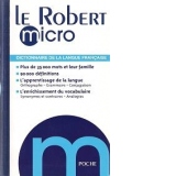 Le Robert MICRO - Dictionnaire de la Langue Francaise - 35000 mots et leur famille (edition Poche)