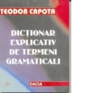 Dictionar Explicativ de termeni gramaticali