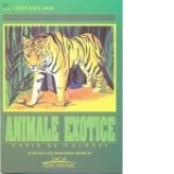 Animale Exotice- carte de colorat