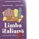 Limba italiana. Manual pentru clasa a III-a