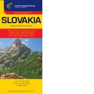 Harta rutiera Slovacia