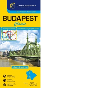 Harta rutiera Budapesta Classic