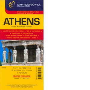 Harta rutiera Atena