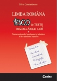 Limba romana - 1800 de teste si rezolvarile lor