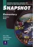 Snapshot Elementary Student Book. Manual de limba engleza pentru clasa a VI-a