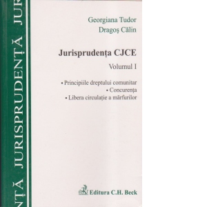 Jurisprudenta CJCE, volumul I