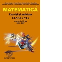 Matematica, clasa a VI-a, semestrul II