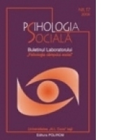 Psihologia Sociala. Nr. 17/2006 - Buletinul Laboratorului