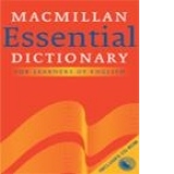 Macmillan Essential Dictionary (Intermediate - Paperback & CD-ROM [1], British Edition)