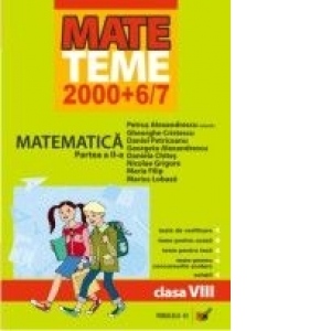 MATEMATICA. CLASA A VIII-A. PARTEA A II-A. 2006-2007