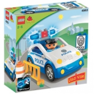 DUPLO LEGO Ville - Masina de politie (2 - 5 ani)