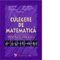 Culegere de matematica. Clasa a VI-a