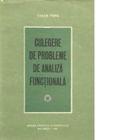 Culegere de probleme de analiza functionala