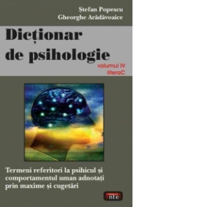Dictionar de psihologie vol. 4 (litera C)