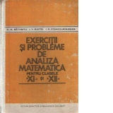 Exercitii si probleme de analiza matematica pentru clasele a XI-a si a XII-a