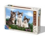 Puzzle 500 - Animale domestice (pisici) (48 x 34cm)