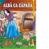 Alba Ca Zapada - carte de citit si colorat