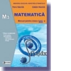 Matematica. Manual M3 pentru clasa a XII-a